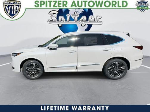 Platinum White Pearl 2026 Acura MDX Advance Package