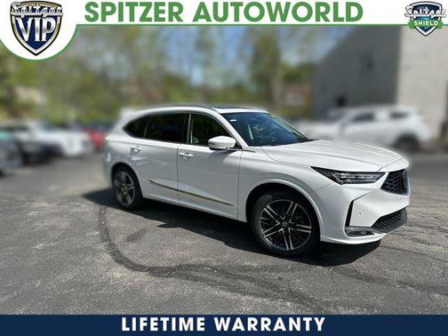 Platinum White Pearl 2026 Acura MDX Advance Package