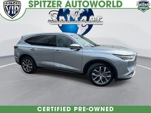 Lunar Silver Metallic 2023 Acura MDX Technology Package