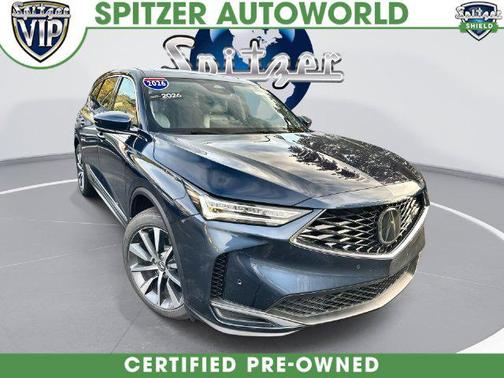 Canyon River Blue Metallic 2026 Acura MDX Technology Package