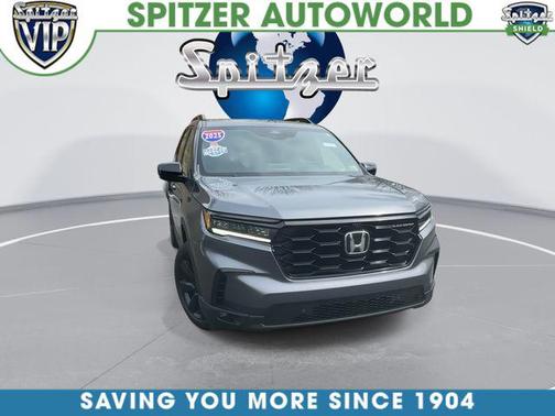 Modern Steel Metallic 2025 Honda Pilot Black Edition