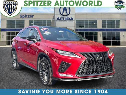 2022 Lexus RX 350 F SPORT Handling