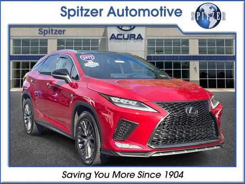 2022 Lexus RX 350 F SPORT Handling