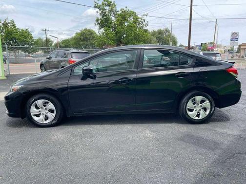 Black 2014 Honda Civic LX