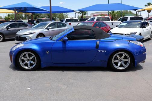 Daytona Blue Clearcoat Metallic 2005 Nissan 350Z Touring