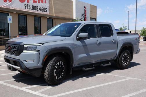 Gray 2022 Nissan Frontier PRO-X