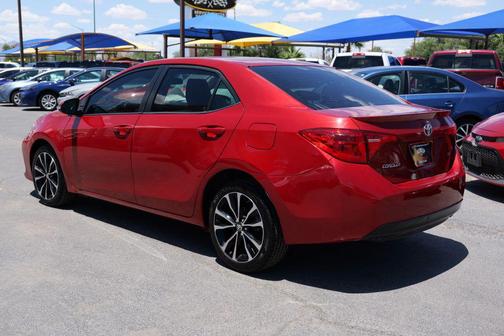 Barcelona Red Metallic 2019 Toyota Corolla SE