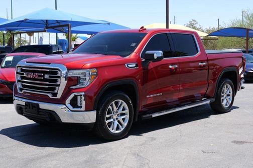 Red 2019 GMC Sierra 1500 SLT