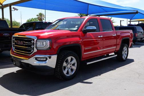 Red 2016 GMC Sierra 1500 SLT