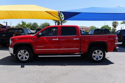 Red 2016 GMC Sierra 1500 SLT