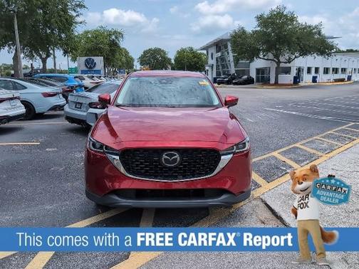 Soul Red Crystal Metallic 2023 Mazda CX-5 2.5 S Select Package