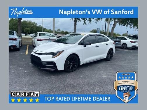 Super White 2021 Toyota Corolla SE
