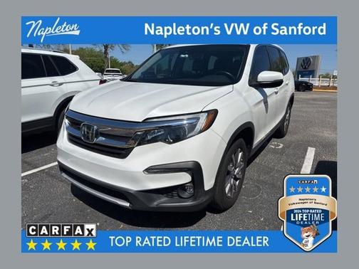 White 2021 Honda Pilot EX-L