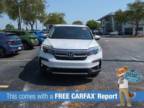 White 2021 Honda Pilot EX-L