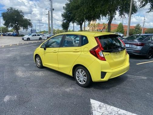 Yellow 2015 Honda Fit LX