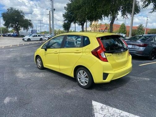 Yellow 2015 Honda Fit LX