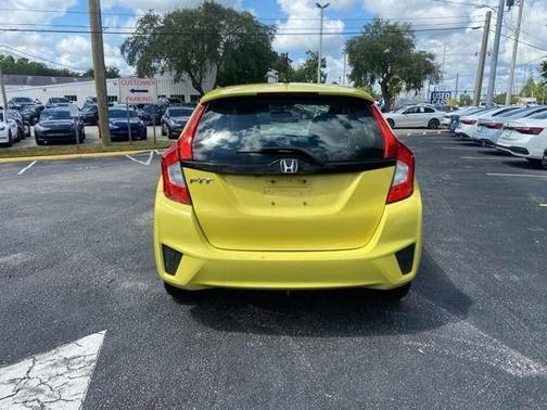 Yellow 2015 Honda Fit LX