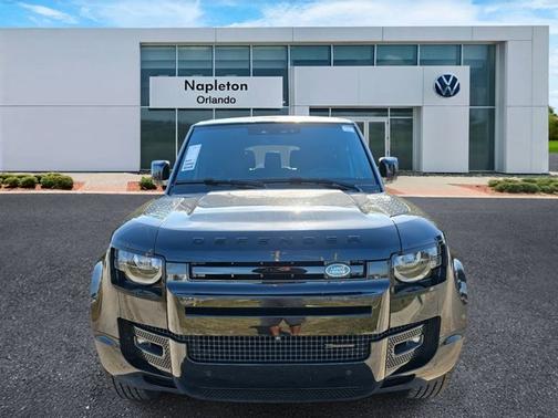 Santorini Black Metallic 2023 Land Rover Defender X-Dynamic SE