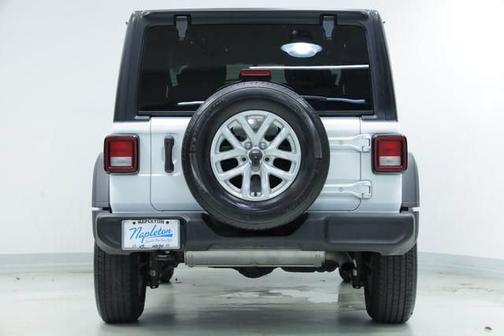 Bright White Clearcoat 2023 Jeep Wrangler Sport S