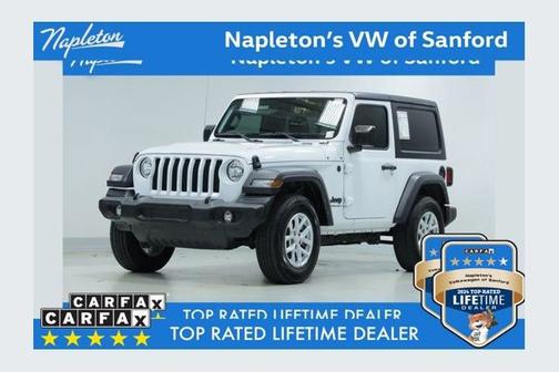 Bright White Clearcoat 2023 Jeep Wrangler Sport S