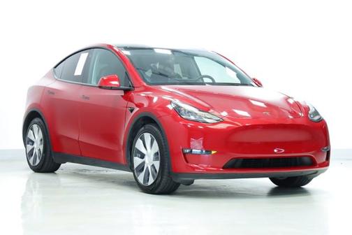 Red Multi-Coat 2021 Tesla Model Y Long Range