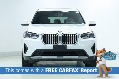White Metallic 2024 BMW X3 xDrive30i