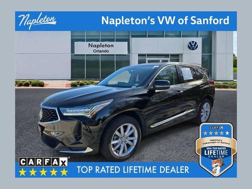 Black 2022 Acura RDX Base