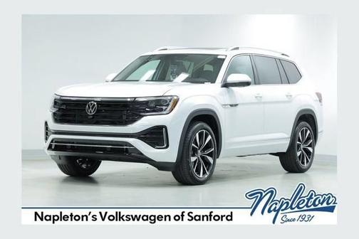 Opal White Pearl 2026 Volkswagen Atlas 2.0T SEL Premium R-Line