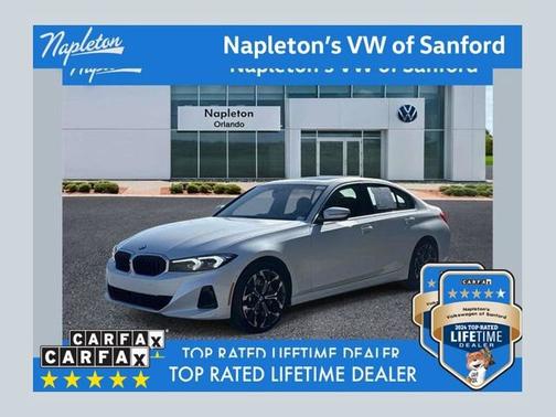 White Metallic 2025 BMW 330 330i