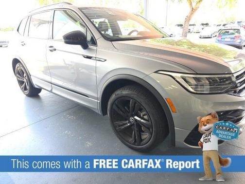 Silver 2024 Volkswagen Tiguan SE R-Line Black