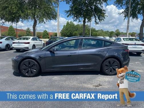 Gray 2024 Tesla Model 3 Base