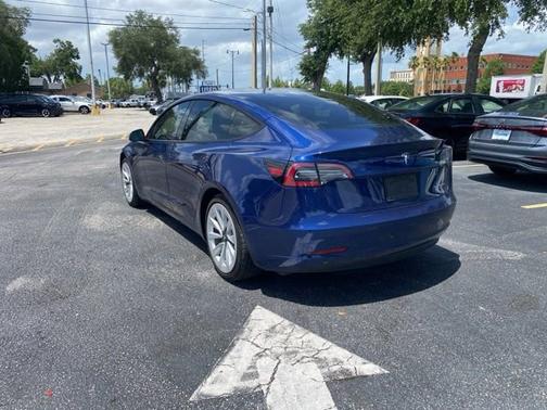 Deep Blue Metallic 2021 Tesla Model 3 Long Range