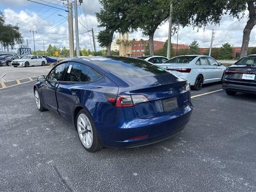 Deep Blue Metallic 2021 Tesla Model 3 Long Range