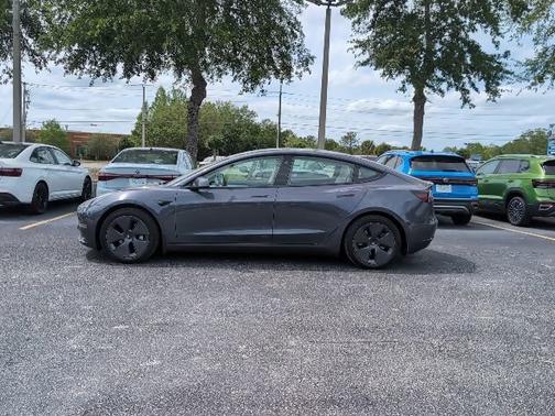 Gray 2022 Tesla Model 3 Base