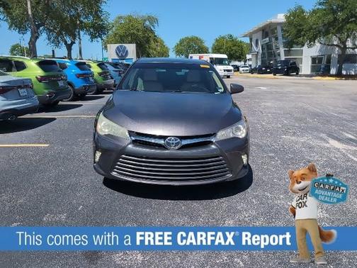 Gray 2016 Toyota Camry XLE