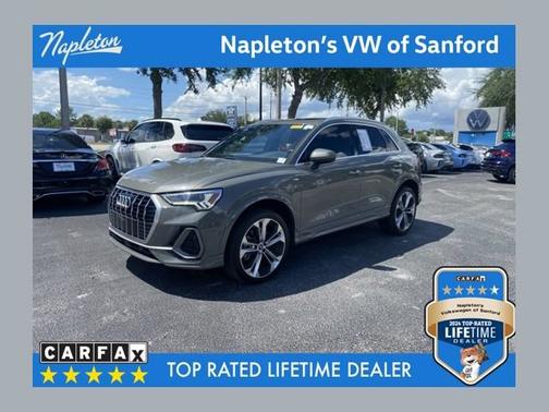 Gray Metallic 2021 Audi Q3 S line Premium Plus