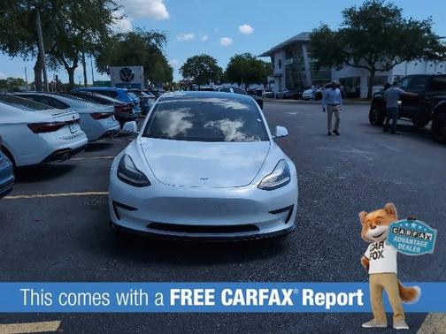 Pearl White Multi-Coat 2020 Tesla Model 3 Standard