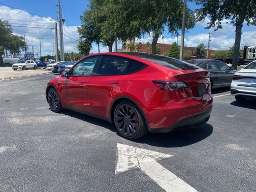 Red Multi-Coat 2023 Tesla Model Y Performance