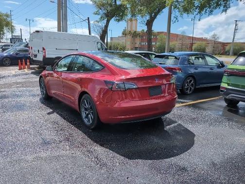 Red Multi-Coat 2022 Tesla Model 3 Long Range
