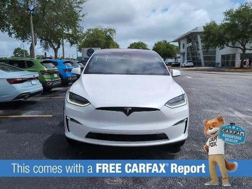 White 2022 Tesla Model X Base
