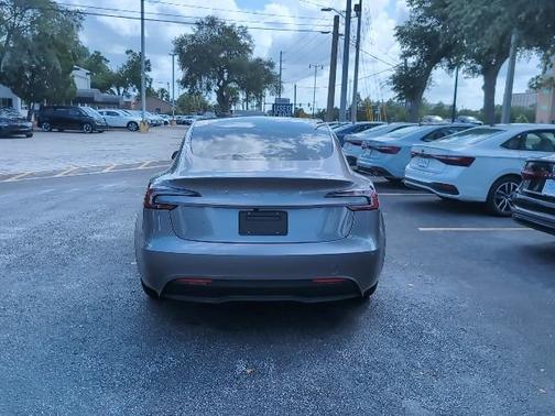 Silver 2025 Tesla Model 3 Long Range