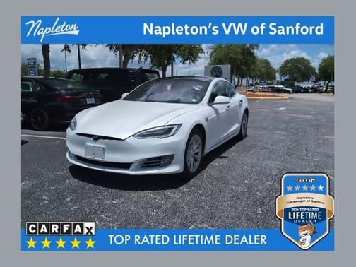 White 2019 Tesla Model S Long Range