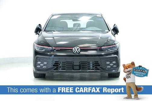 Black Metallic 2025 Volkswagen Golf GTI SE