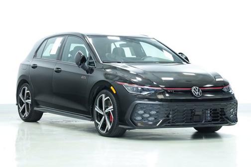 Black Metallic 2025 Volkswagen Golf GTI SE
