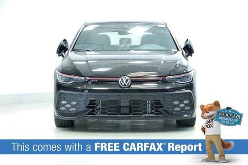 Black Metallic 2025 Volkswagen Golf GTI SE