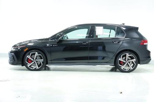 Black Metallic 2025 Volkswagen Golf GTI SE