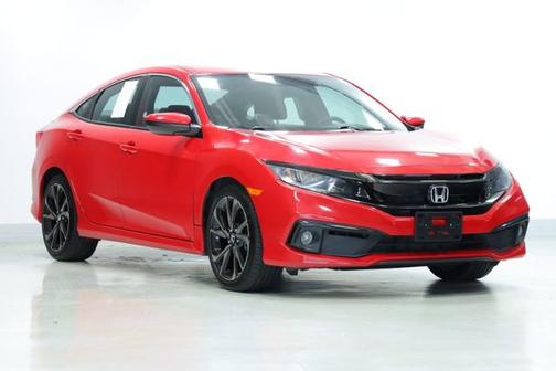 Red 2021 Honda Civic Sport