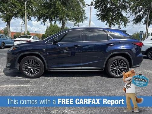 Nightfall Mica 2022 Lexus RX 350 RX 350 F SPORT Appearance