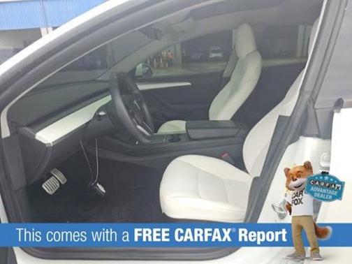 White 2021 Tesla Model 3 Performance