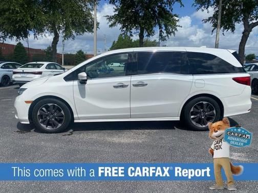 Platinum White Pearl 2022 Honda Odyssey Elite